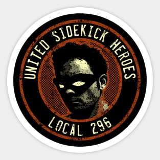 United Sidekick Heroes Sticker